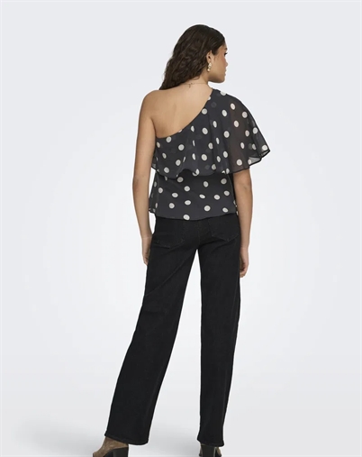  JDY - JDYFay Life One-Shoulder Top - Pristine