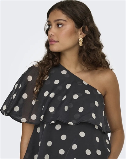  JDY - JDYFay Life One-Shoulder Top - Pristine