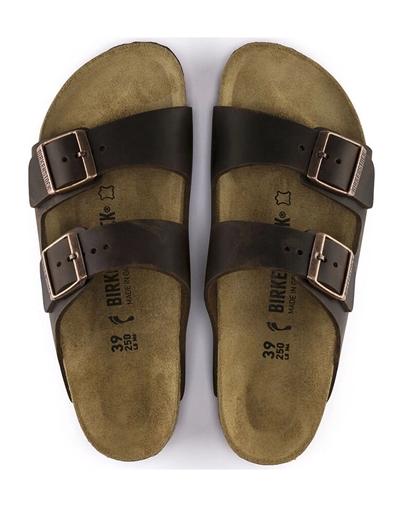 Arizona Oiled Leather Sandal - Habana - Birkenstock