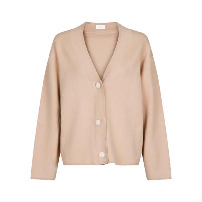 Neo Noir Amelie Strikcardigan Sand