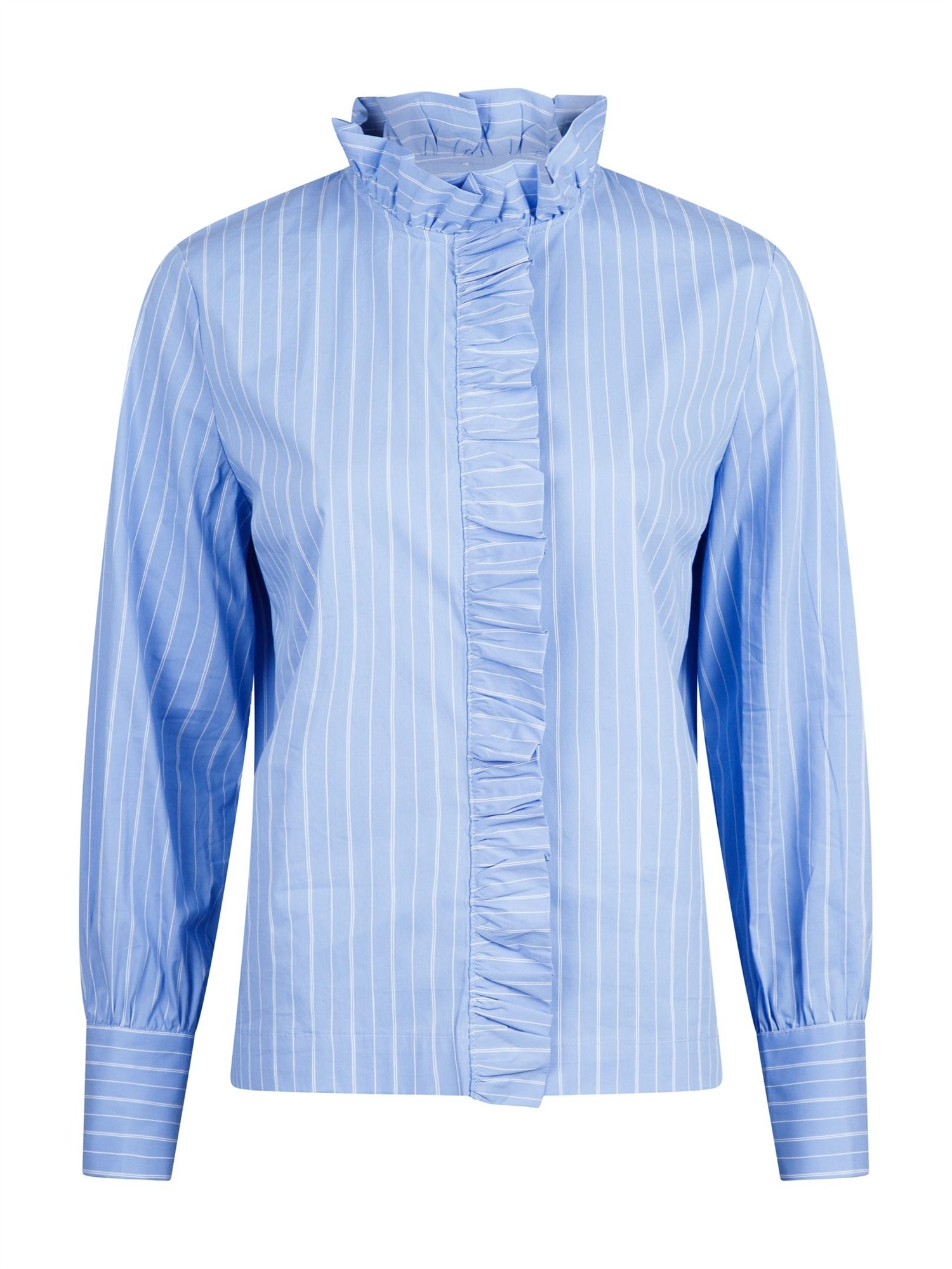 Kig forbi Centimeter indlysende Baxter Stripe Skjorte Light Blue - Shop Neo Noir Her
