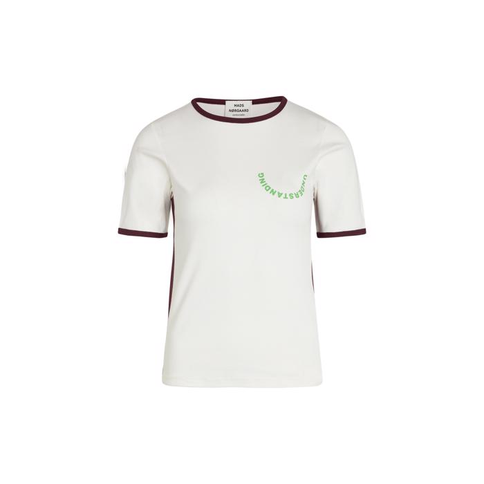 Mads Nørgaard College T-Shirt Snowwhite