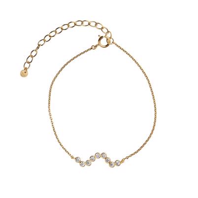 Stine A Midnight Sparkle Armbånd Gold