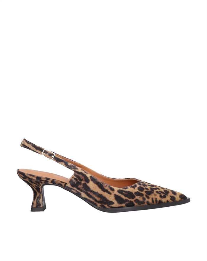 Billi Bi - A8089 Leopard Cuoio Suede Sandaler - Ledopard