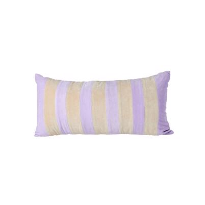 Rice Velour Medium Pude Lavender Beige Stripes