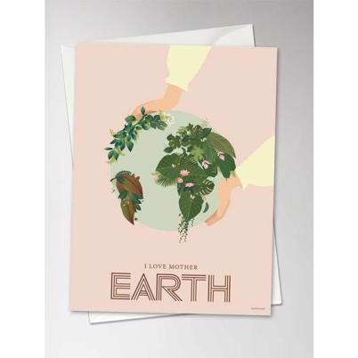 Vissevasse I Love Mother Earth Kort A6