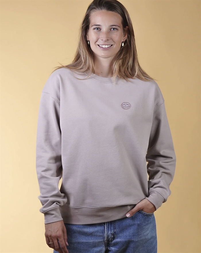 Elsk - Globe Sweatshirt - Ash Rose