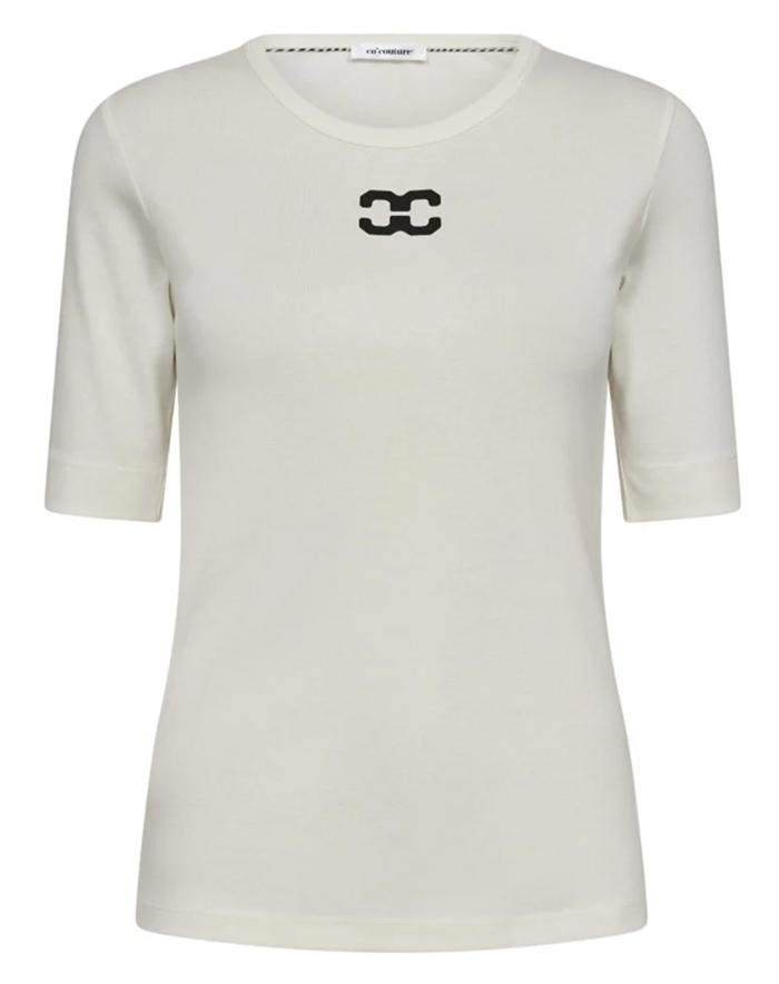 Co\'Couture - Granny CC Logo T-shirt - Off White