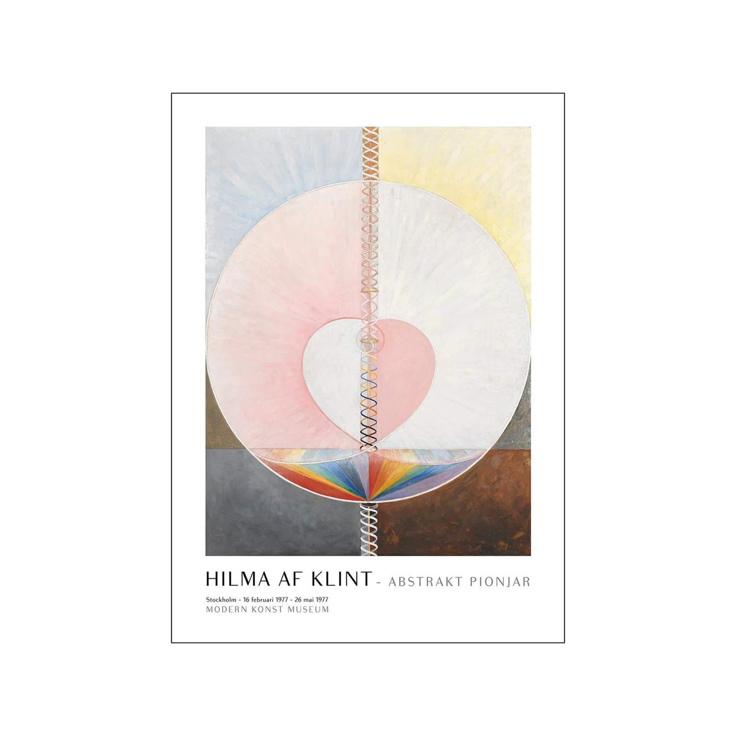 Hilma af Klint Exhibition Plakat 30 x 40 cm - Shop