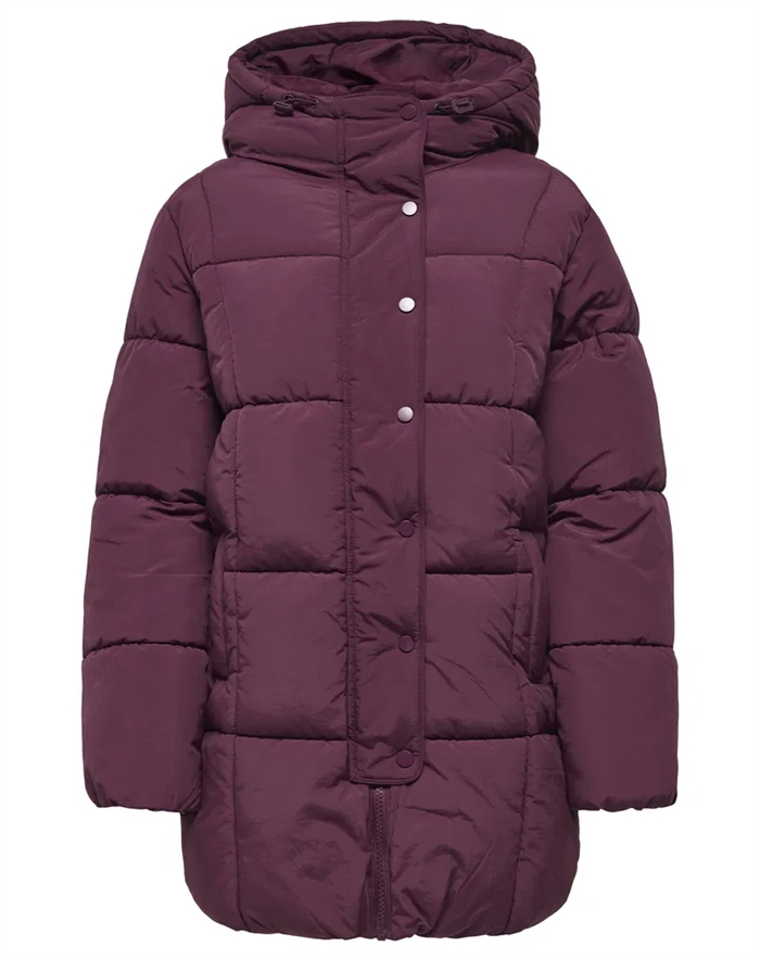 JDY - JDYWonder Long Hood Puffer Jakke - Fig
