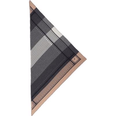 Lala Berlin Triangle Trinity Classic Light M Tørklæde Multicolor Stripes