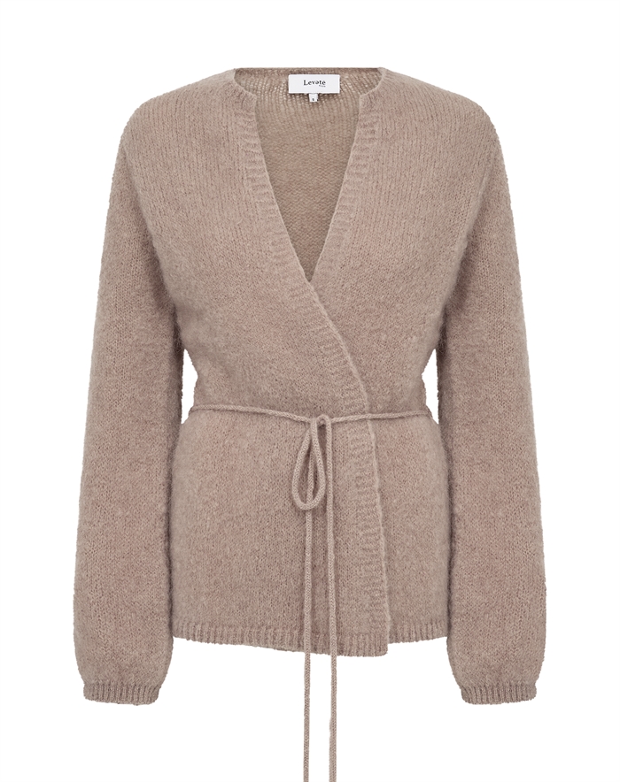  Leveté Room - LR-Noreen 7 Bluse - Light Taupe 