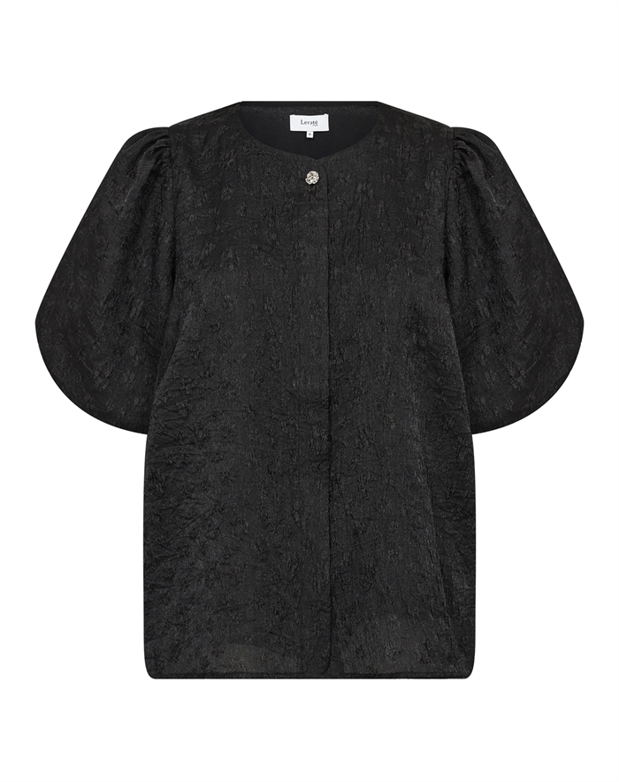  Leveté Room - LR-Orit 2 Bluse - Black