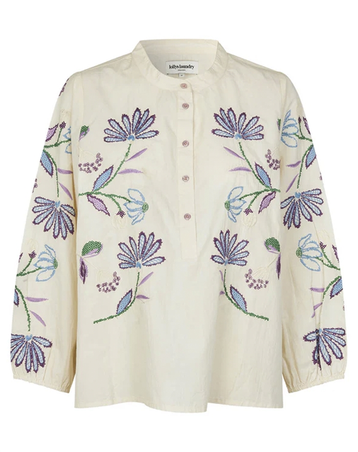 Lollys Laundry - FaithLL Bluse - Creme