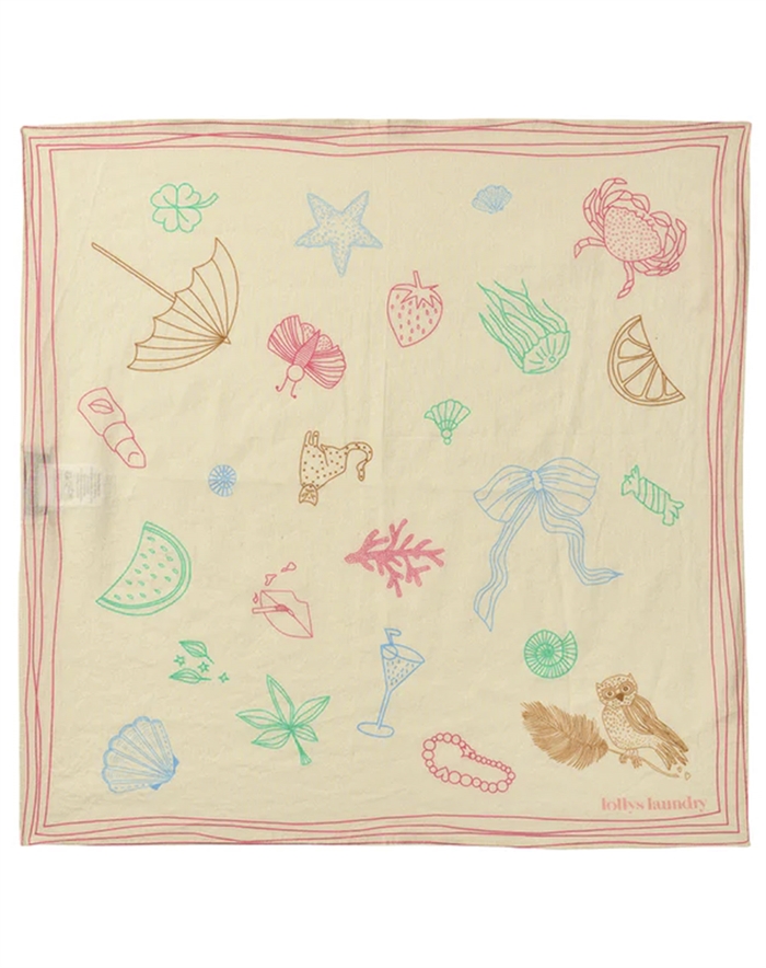 Lollys Laundry - HunterLL Tørklæde - Multi