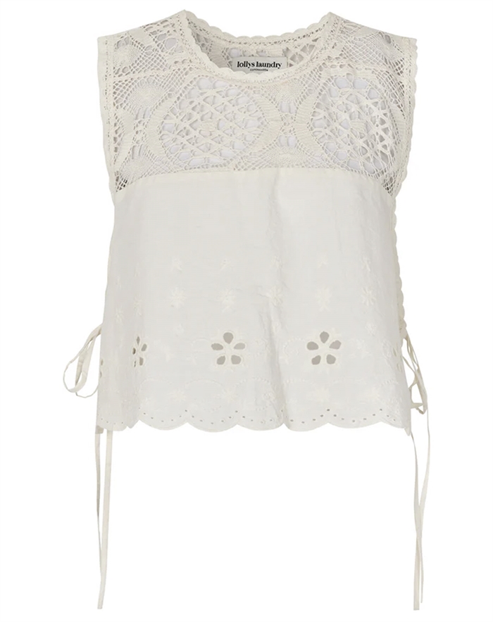 Lollys Laundry - PortobelloLL Top - White