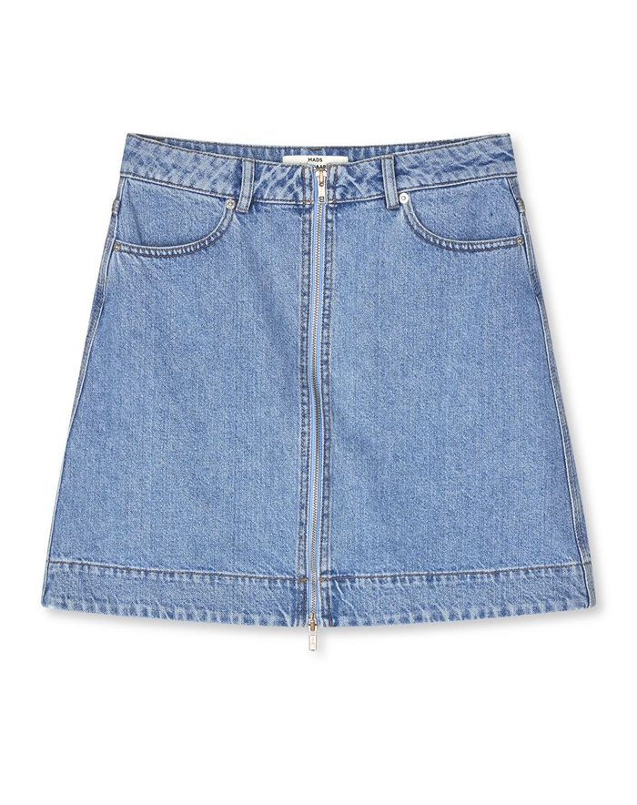 Mads Nørgaard - Luke Denim Riva Nederdel - Blue Vintage