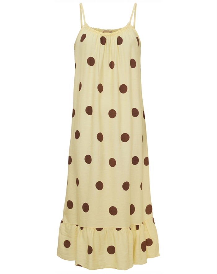 Marta du Chateau - MDCLuliana Kjole - Yellow