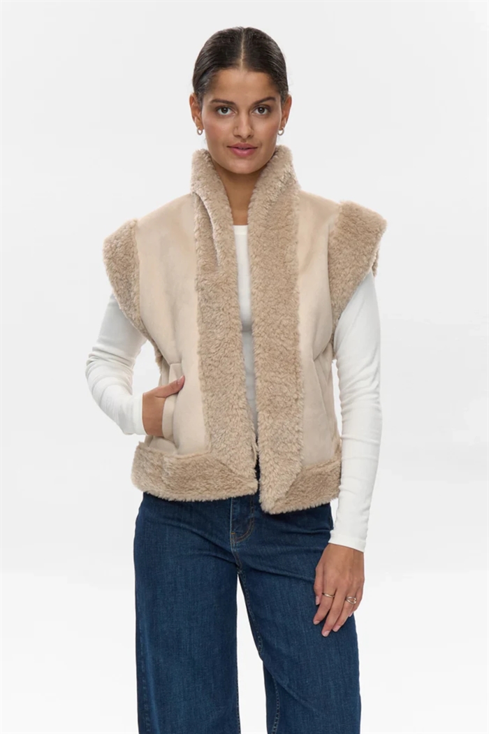 Nümph - Nuelliot Vest - Grey Mom