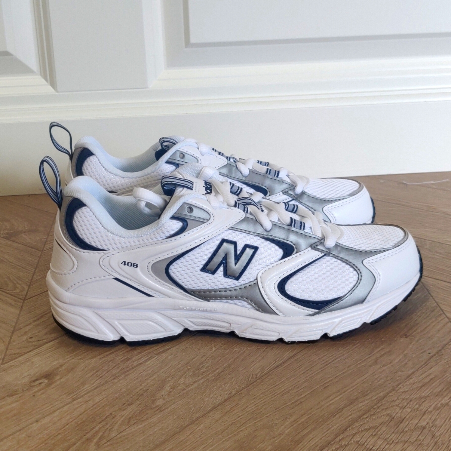 ML408A Sneakers Munsel White Natural Indigo - NB