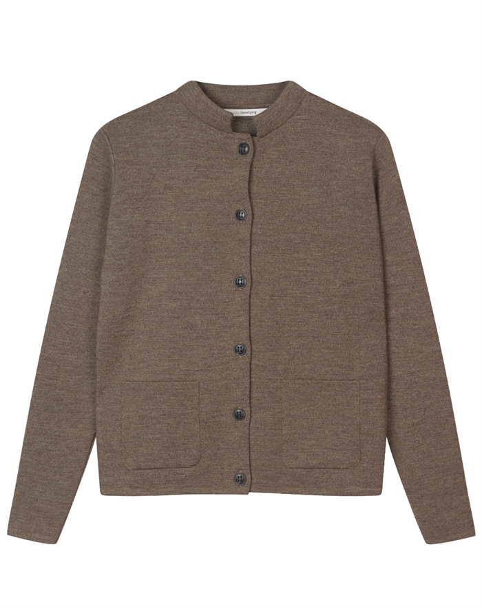 Sibin Linnebjerg - Dell Cardigan - Grizzly