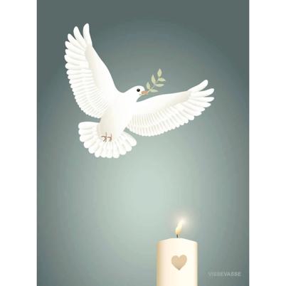 Vissevasse Condolence Kort 