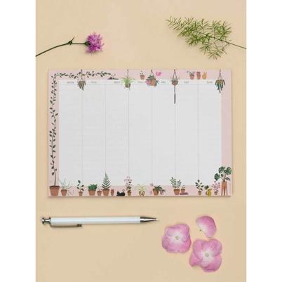 Vissevasse Plants Blossom Weekplanner