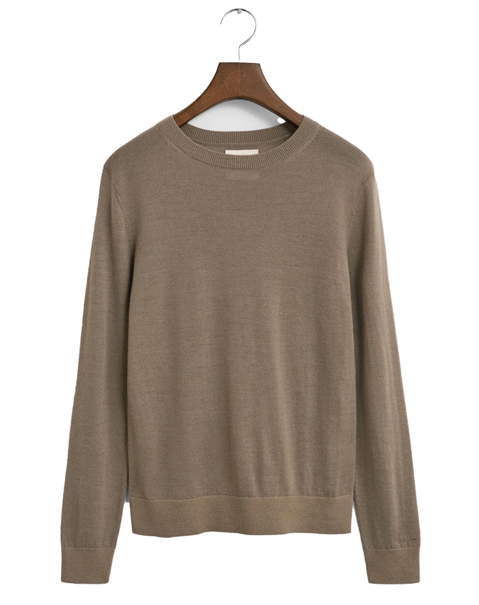 Gant - Merino Strik - Taupe Beige