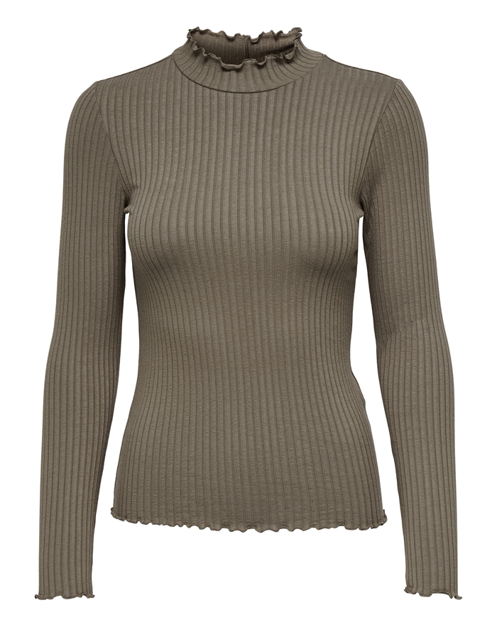 JDY - JDYFransiska Life Bluse - Walnut