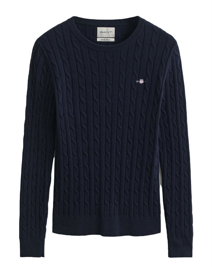 Gant - Cable Strik - Evening Blue