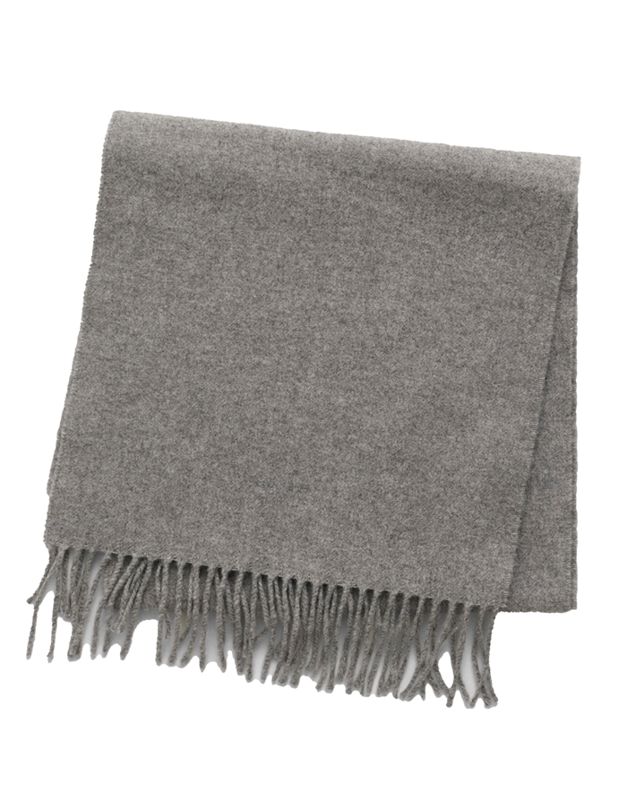 Gant - Unisex Wool Halstørklæde - Dark Grey Melange