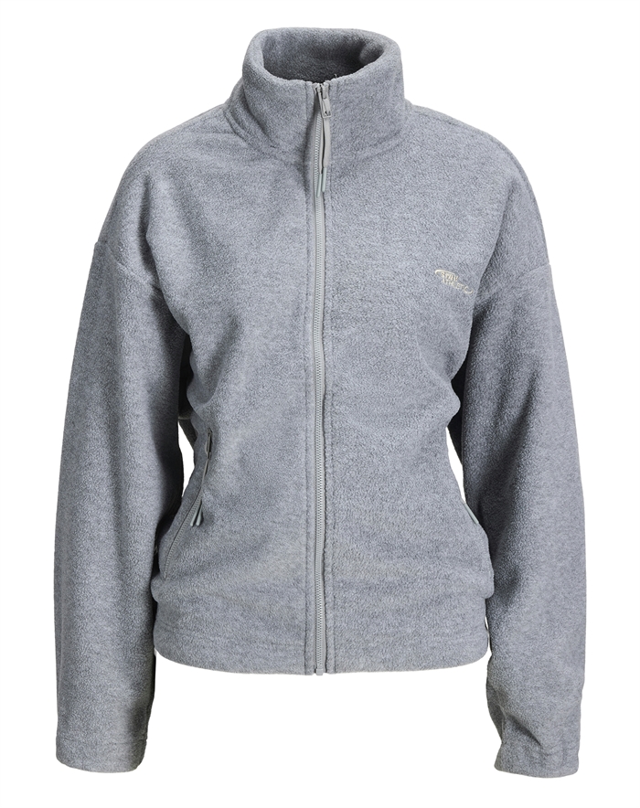 JJXX - JXFreya Fleece Jakke - Medium Grey Melange