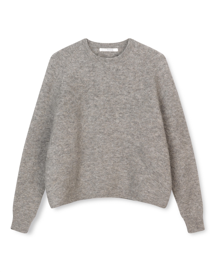 Sibin Linnebjerg - Anika Strik - Dark Grey Melange