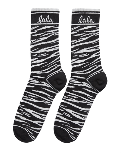 Lala Berlin - Sanira Strømper - Black Tiger