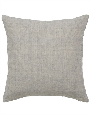 Linen Pude - Dusty Grey - 50 x 50 Cm
