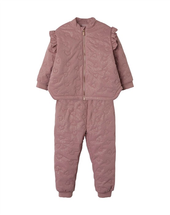 Moon Quilted Glitter Overtøj