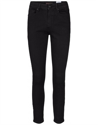 Alexa Ankle Excellent Black Jeans