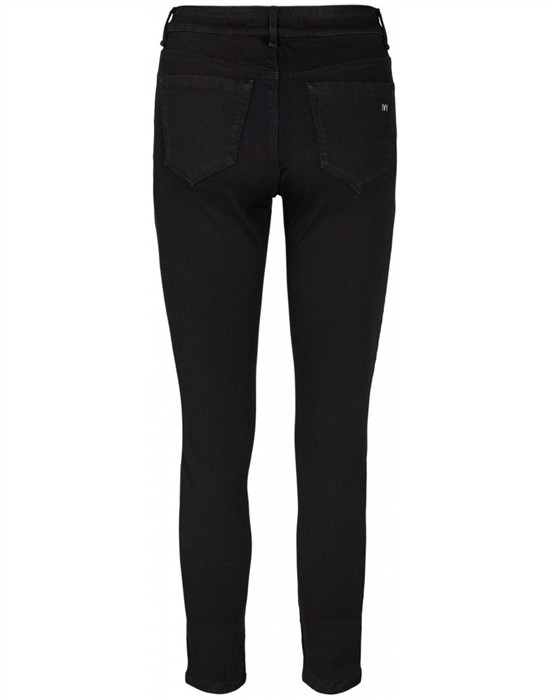 Alexa Ankle Excellent Black Jeans