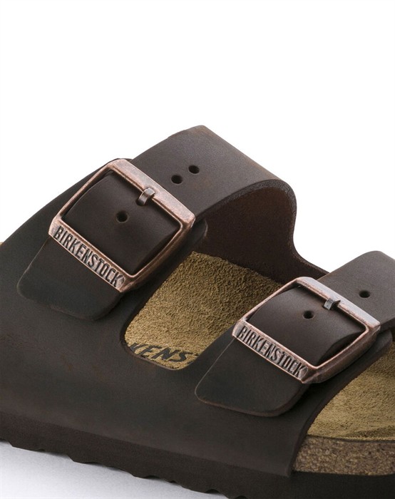 Arizona Oiled Leather Sandal - Habana