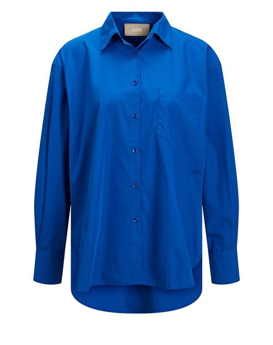 Jamie Relaxed Poplin Skjorte