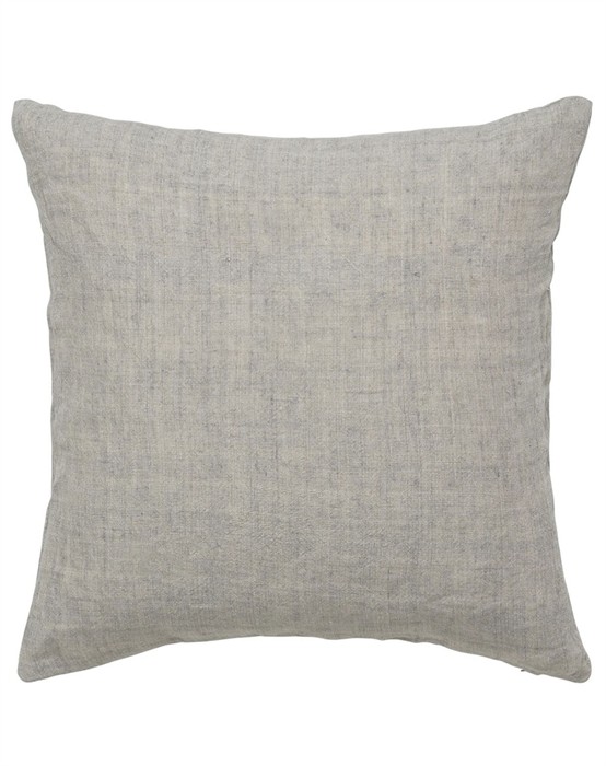 Linen Pude - Dusty Grey - 50 x 50 Cm