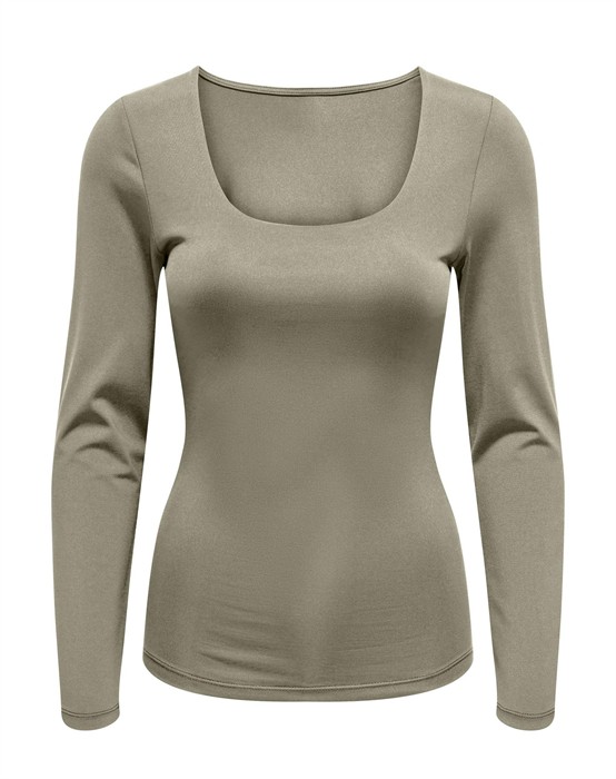 Ea 2-Way Deep Neck T-shirt