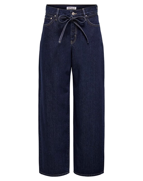 OnlGianna Straight Jeans - Dark Blue Denim