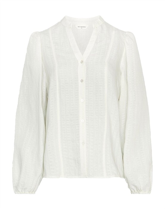 MSCHBlanka Amrita Skjorte - White Egret 