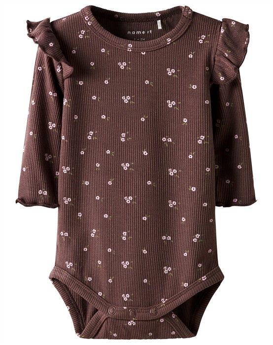 NBFSoho LS Bodystocking - Peppercorn