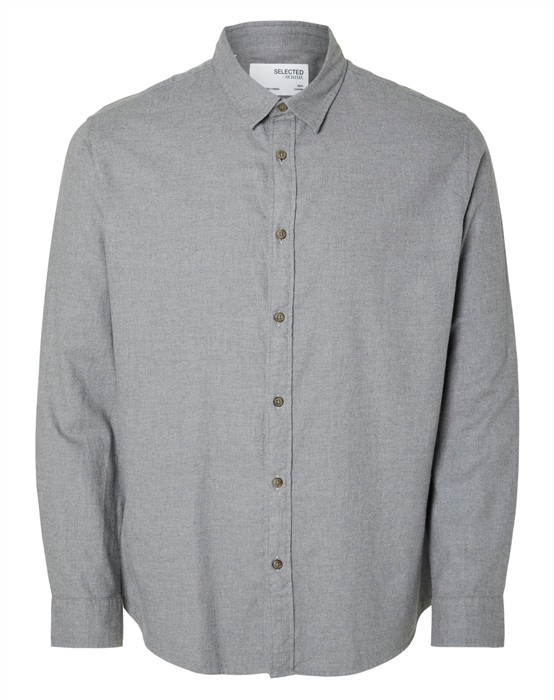 Owen Slim Brushed Skjorte