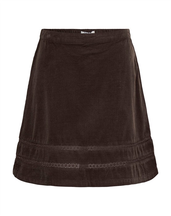 ONLAmie Cord Tape Nederdel - Coffee Bean 