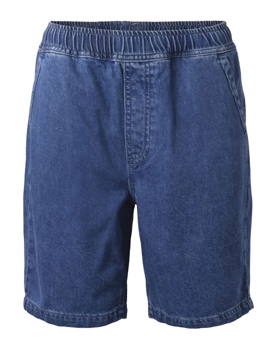Denim Jogger Shorts