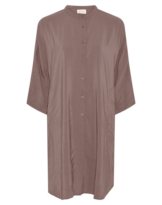 Seoul Long Viscose Skjorte