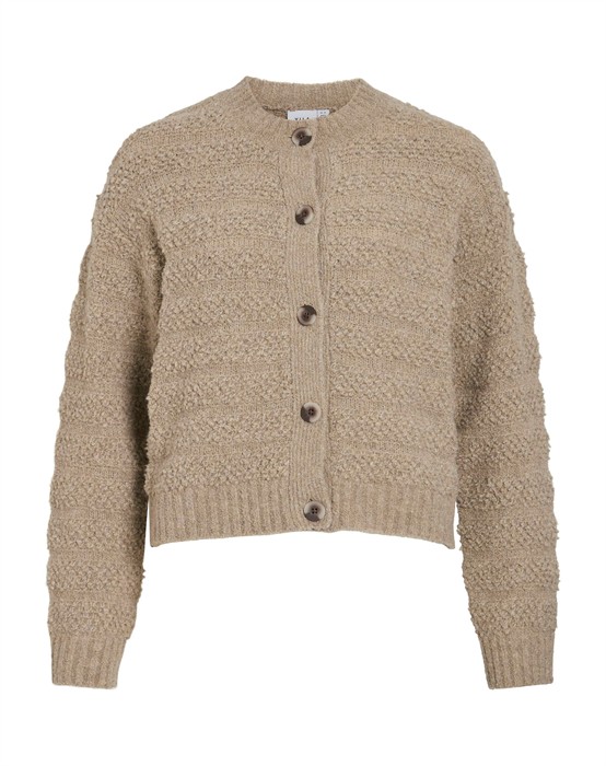 VITilla O-Neck Cardigan Strik